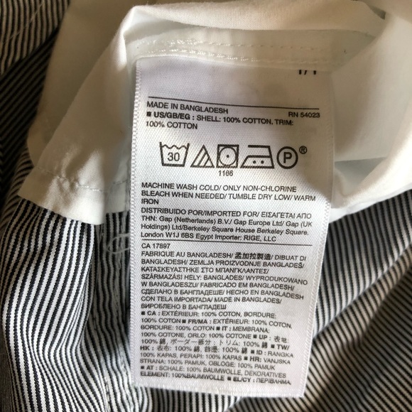 Banana republic button down shirt size XS - Picture 7 of 8